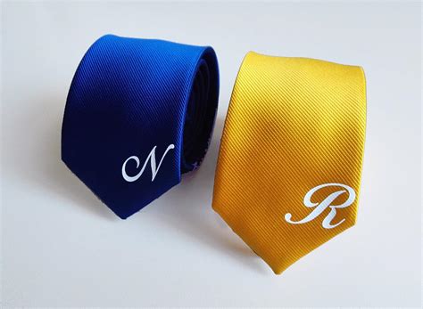 monogrammed ties for women.